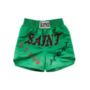 Saint Mxxxxxx Boxing Shorts Green