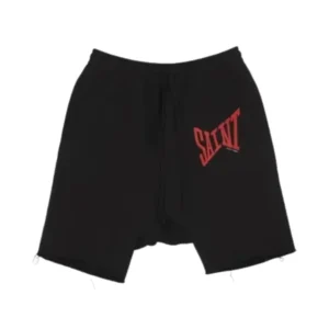 Saint Michael Shorts Black Red
