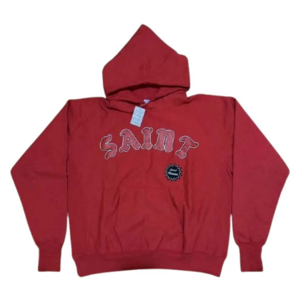 Saint Michael Saint Mxxxxxx Red Arch Saint Hoodie Saint Michael Saint Mxxxxxx Red Arch Saint Hoodie