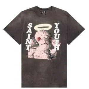 Black Saint Michael Pink Sheep Tee